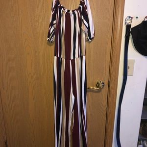 Off the shoulder romper